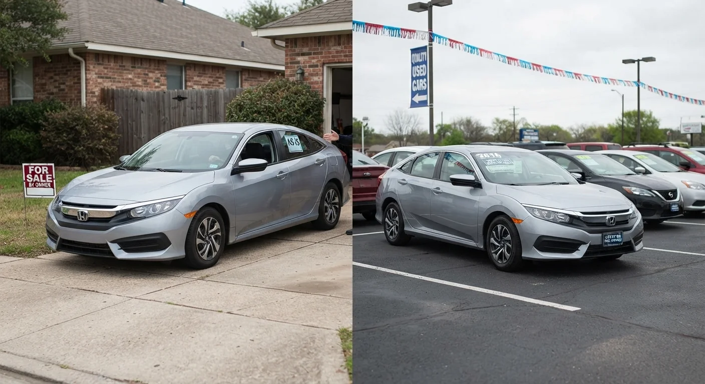 Private Seller vs. Dealership: Navigating the Used Car Market